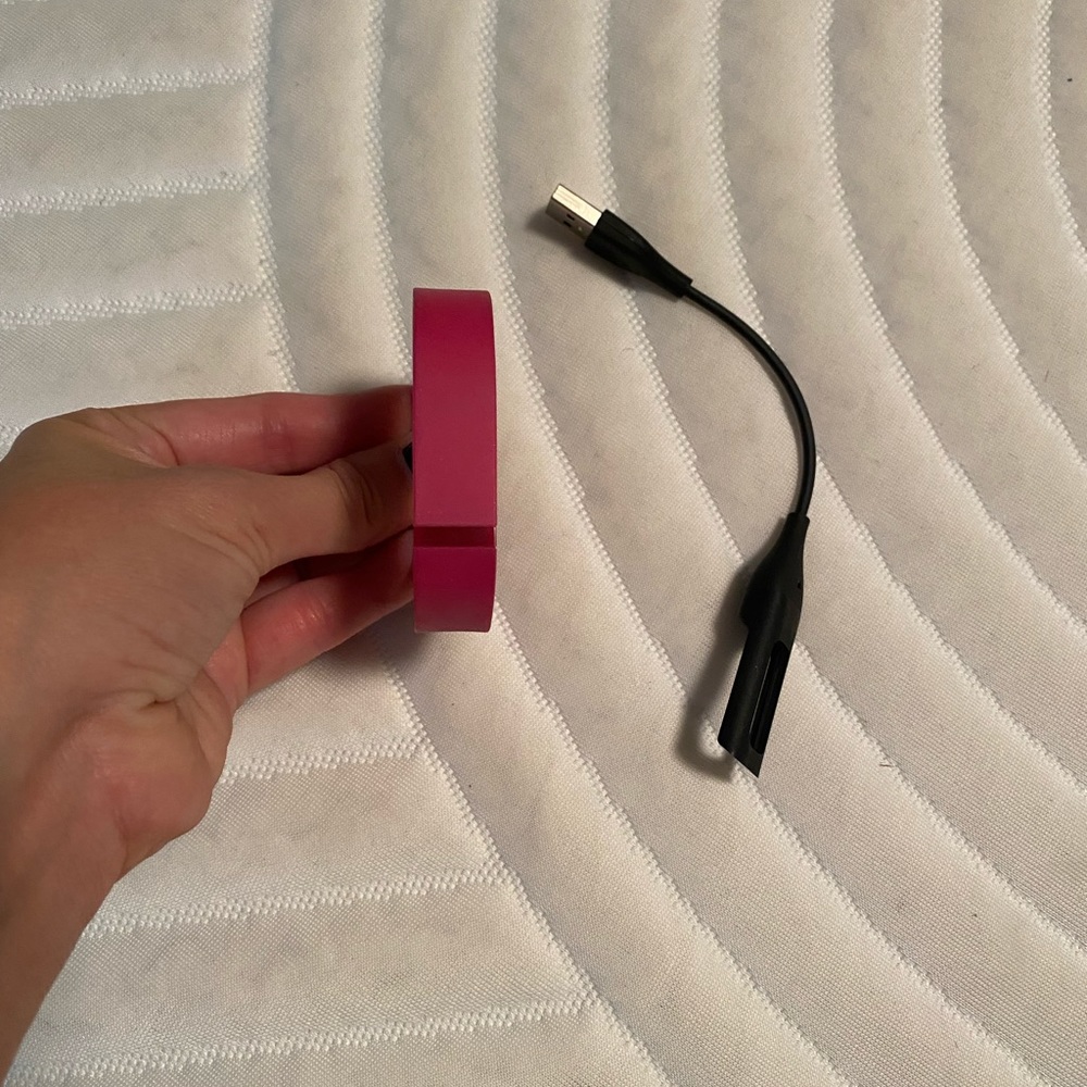 Fitbit flex with charger .